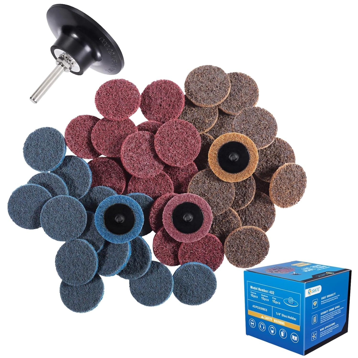 Professional 2 Inch Quick Change Sanding Discs