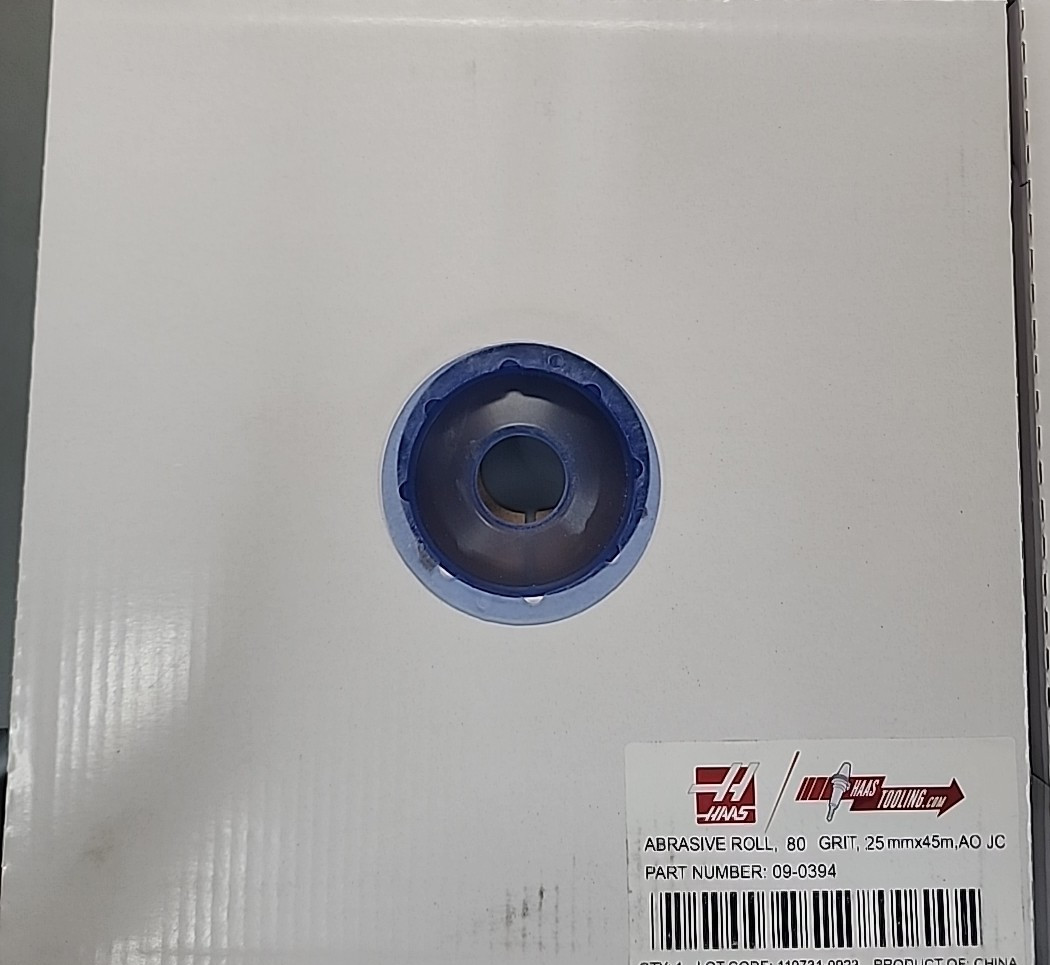 Haas 1 “x 147.5 Feet Aluminum Oxide Emery Cloth Sandpaper Shop Roll 80-400 Grit