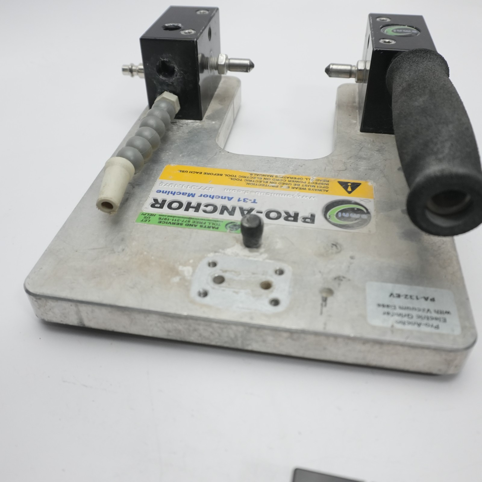 Omni Cubed Pro-Anchor T31 Granite Stone Fabrication T Slot Grinder Router Jig