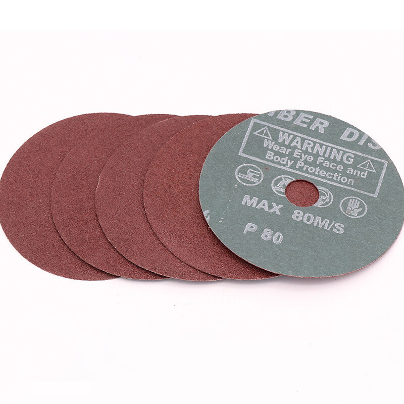 100mm/125mm Sanding Discs Sandpaper Metal Grinding Blades Polishing 36-120 Grit