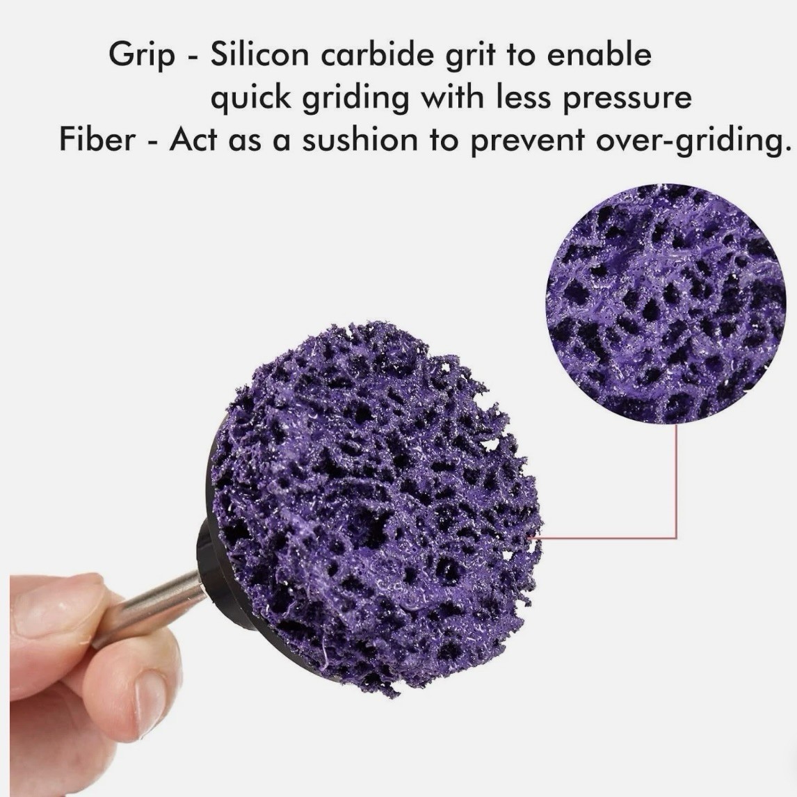 Quick Sanding Strip Discs Stripper Abrasive Wheel Drill Paint Welds 2″ Removal
