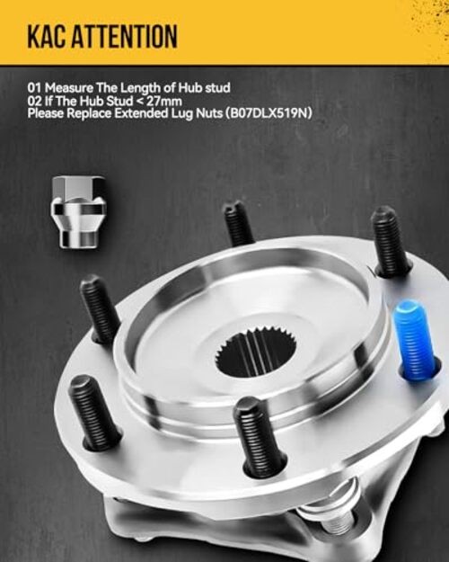 6x.5 Hub Centric Wheel Spacer 6×4.5 -66.1mm -M12x1.25 -1″ thick -4Pcs 4 Black