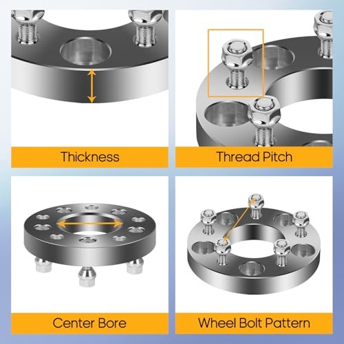 5×5 to 5×4.75 Wheel Adapters for Caprice for Grand Caravan for Impala for