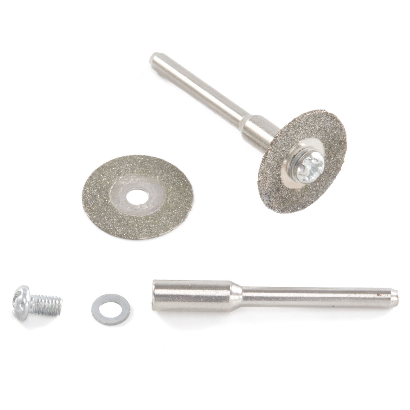 10Pcs 16mm 5/8″ inch Diamond Cutting Wheel Rotary Blades Cut-off Disc Shank 1/8″