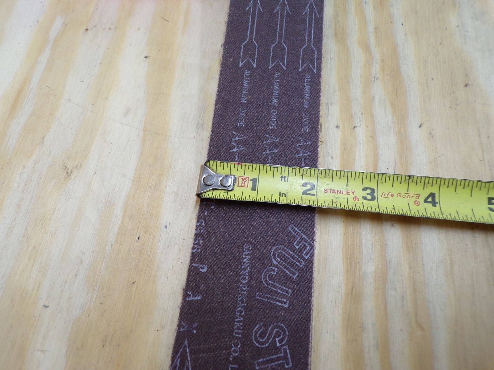 Sanding Belts, 2″ x 118″, Aluminum oxide, 80 Grit, 5 Count