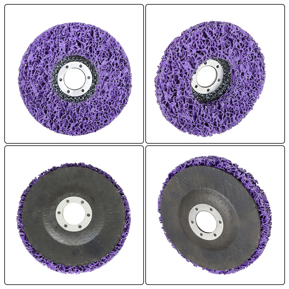 10 Pack 4.5 Inch x 7/8 Inch Strip Discs Stripping Wheel For Angle Grinders Disc