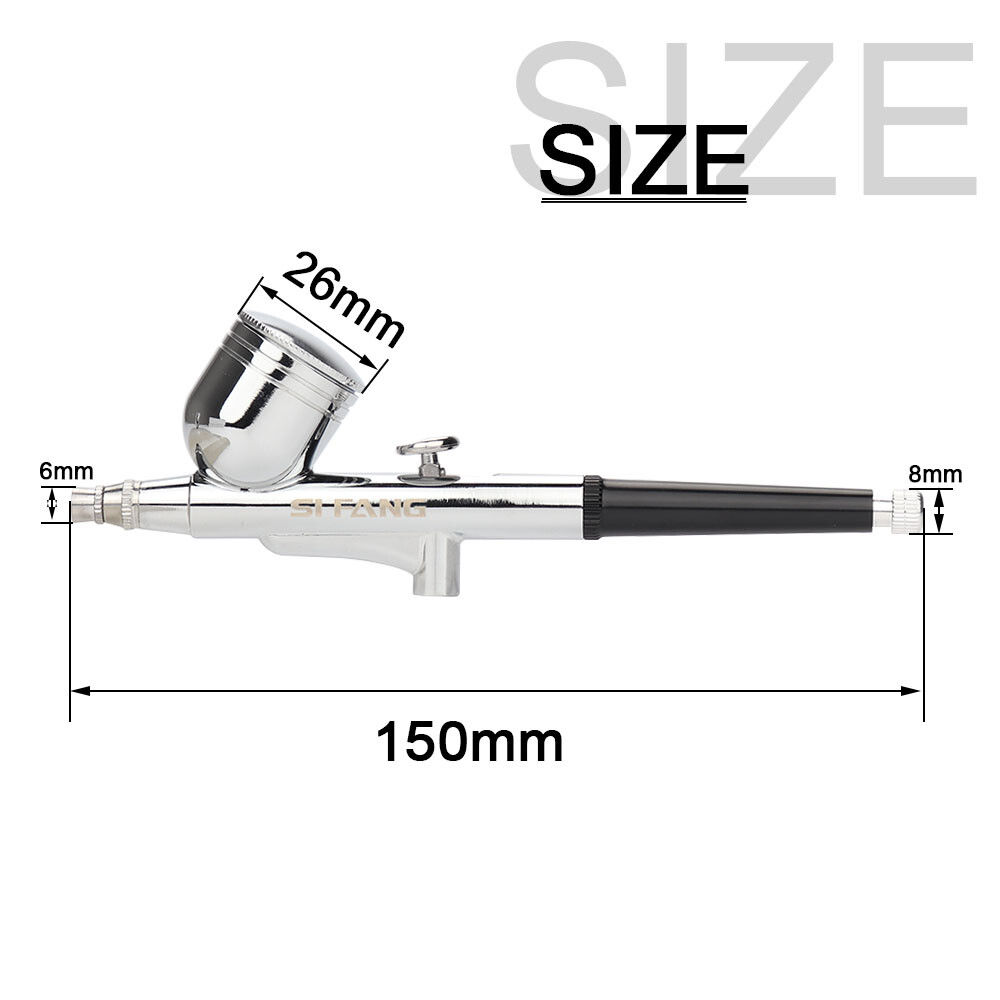 Portable Mini Airbrush Spray Gun 0.4mm Set F Nail Art Tattoo DIY Cake Paint Tool