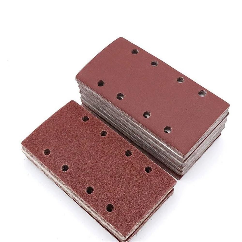 84pcs Square Sandpaper 800 Grit Flocking Grinder Sand Paper Special Shaped 230mm