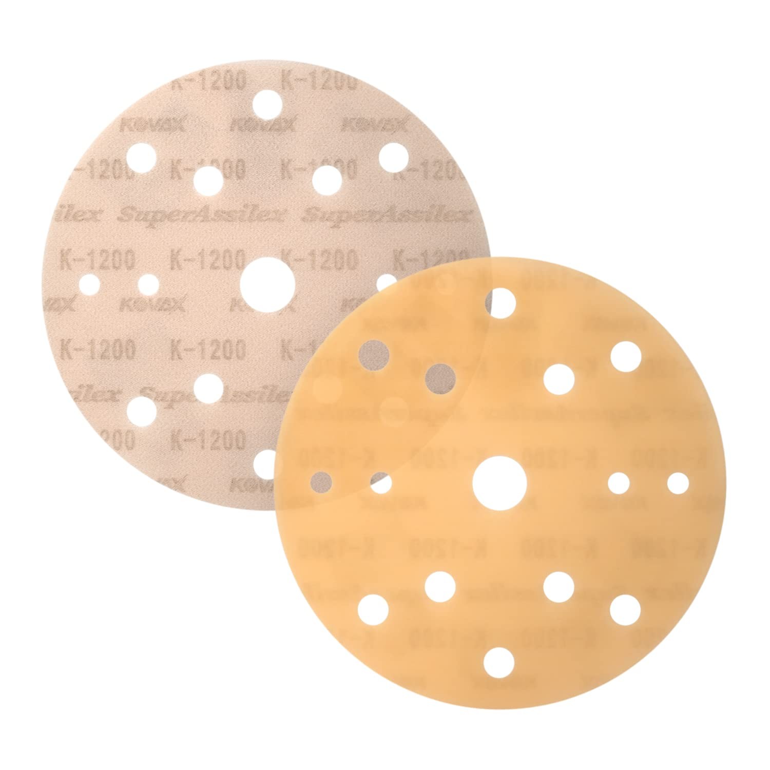 Eagle Abrasives 6″ Orange K-1200 Sanding Discs 25 Pack