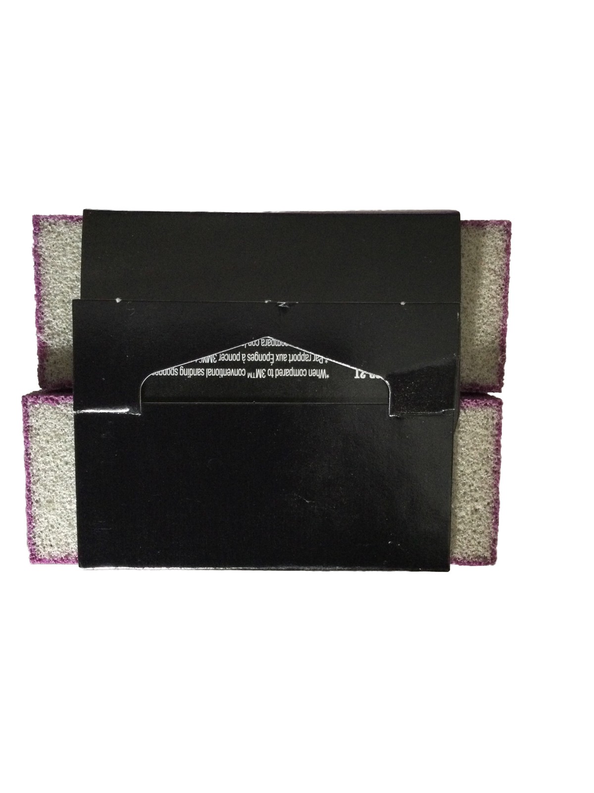3M Pro Grade Precision 2.5”x 4.5”x 1” 220-Grit Xtra Fine Block Sand Sponge 2 Set