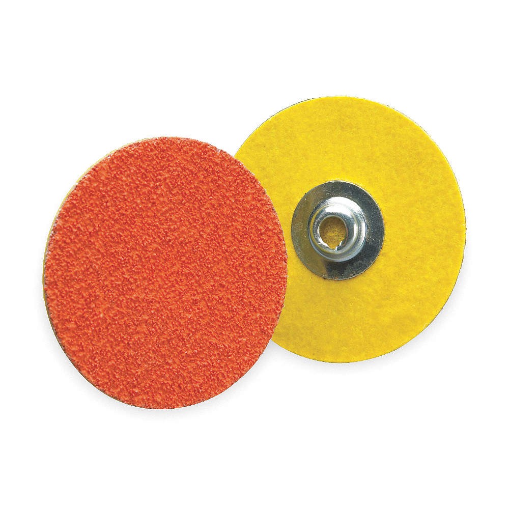 NORTON 66261162317 Quick-Change Sand Disc,2 in Dia,TS,PK25 1PYH2