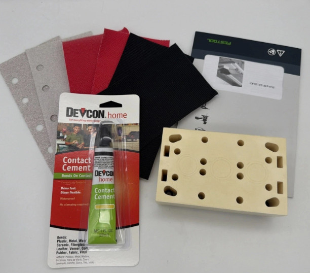 Festool 490780 Do-It-Yourself Custom Backing Pad Profile Kit