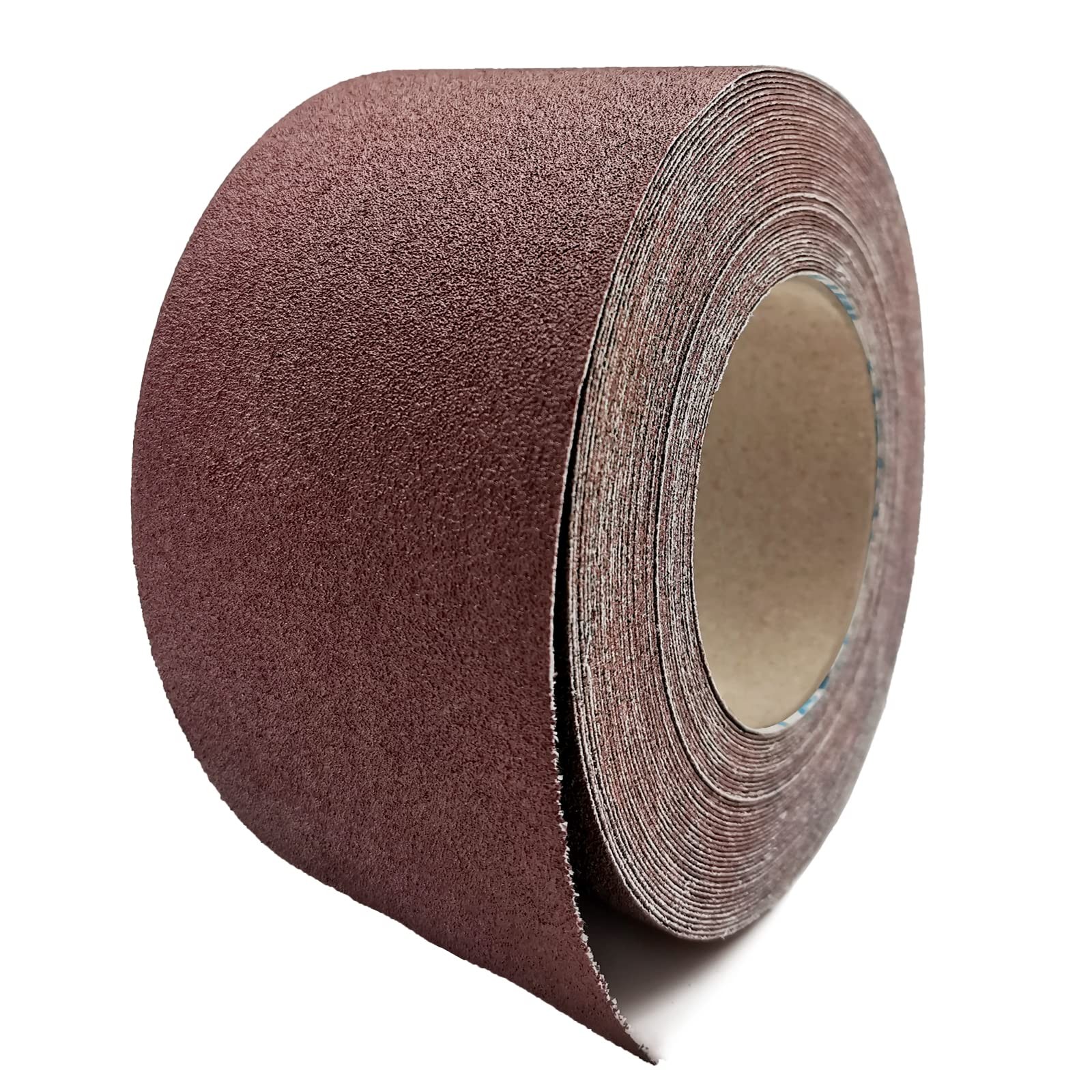 120 Grit Sandpaper Roll, 3 Inch x 49 Feet Emery Cloth Roll Aluminum Oxide Abr…