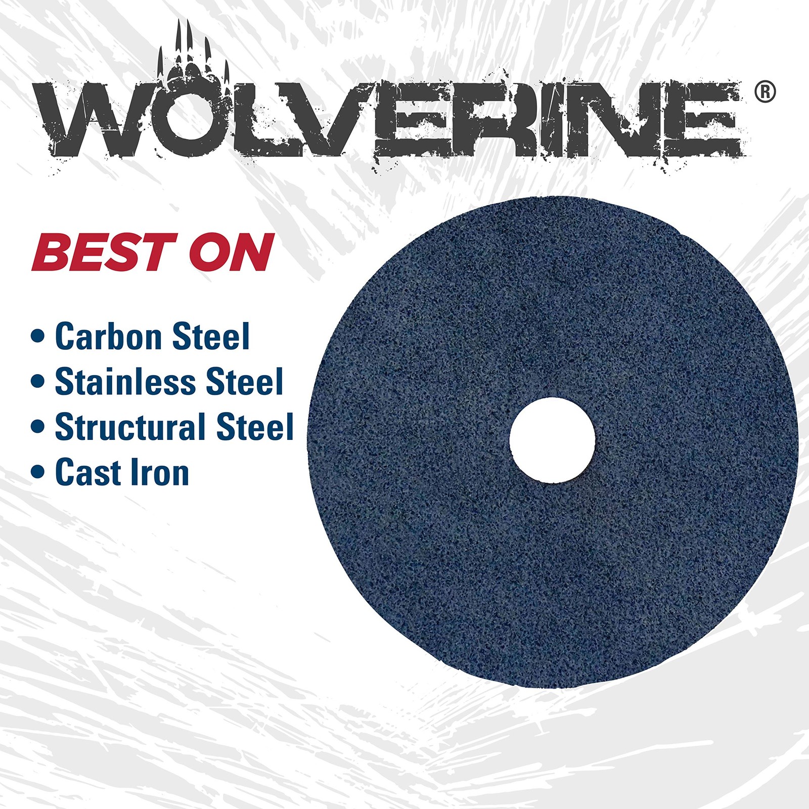 Weiler 62015 Wolverine Zirconia Alumina Resin Fiber Sanding Grinding Disc 5