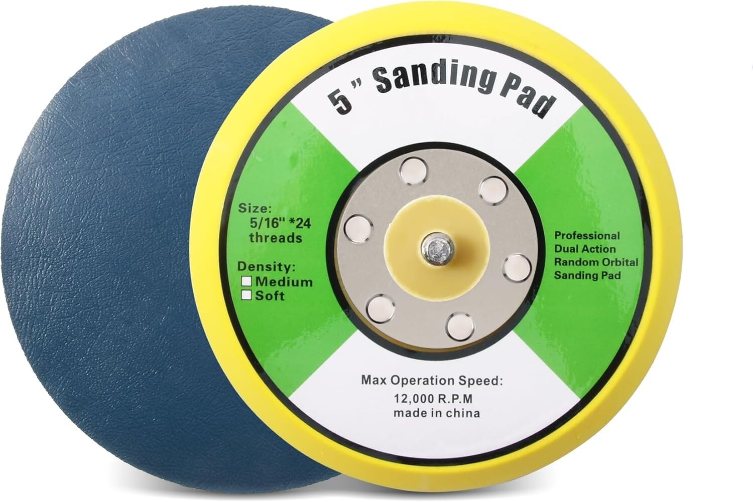 (Qty-6) 5″ & 6″ DA PSA SANDING BACKUP BACKING PAD SANDERS