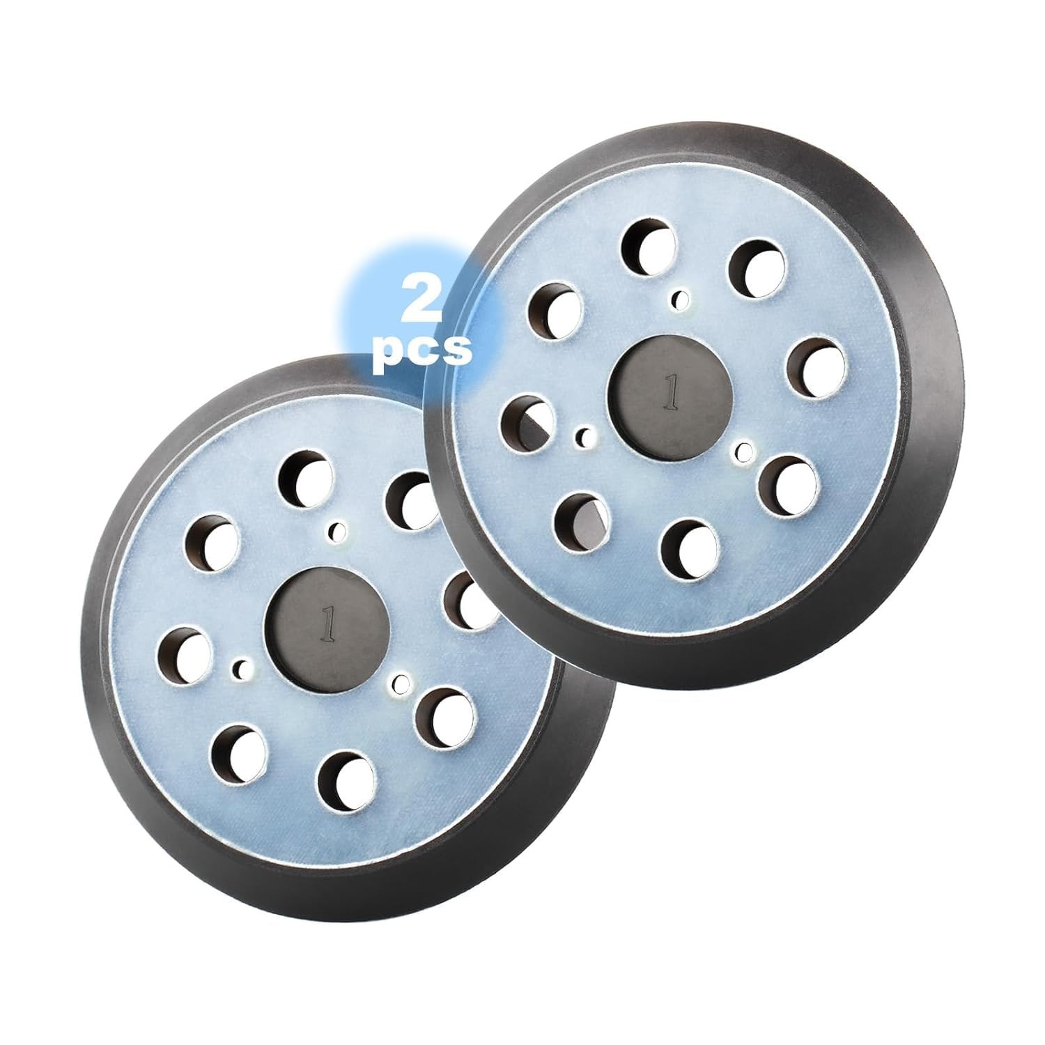 2Pcs 5 inch 8 Hole Loop Orbital Sander Pad for Dewalt Orbital Sander DW421, D…