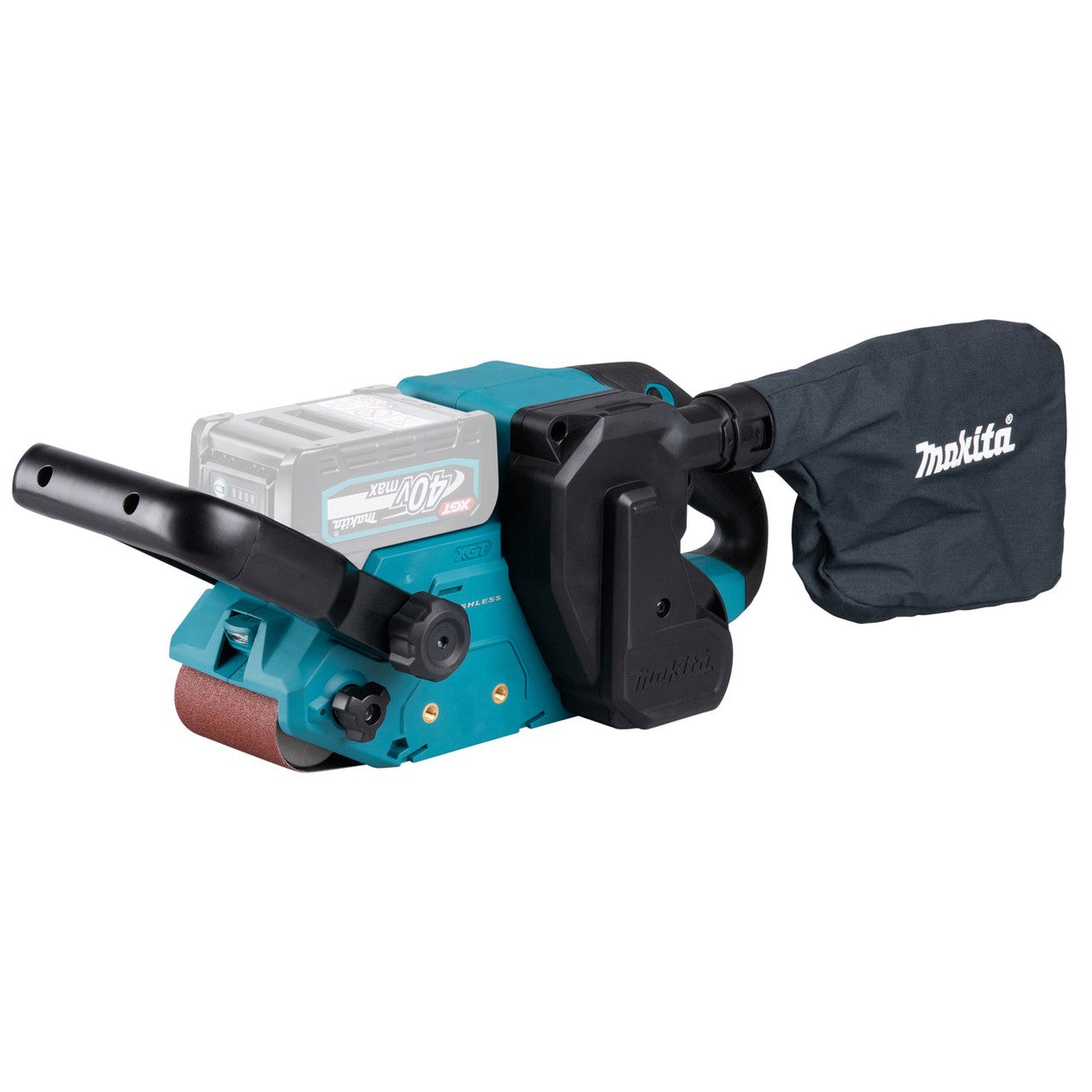 Makita XGT 40Vmax Belt Sander in Makpac Case 76 x 533mm Body Only MAK-BS001GZ01