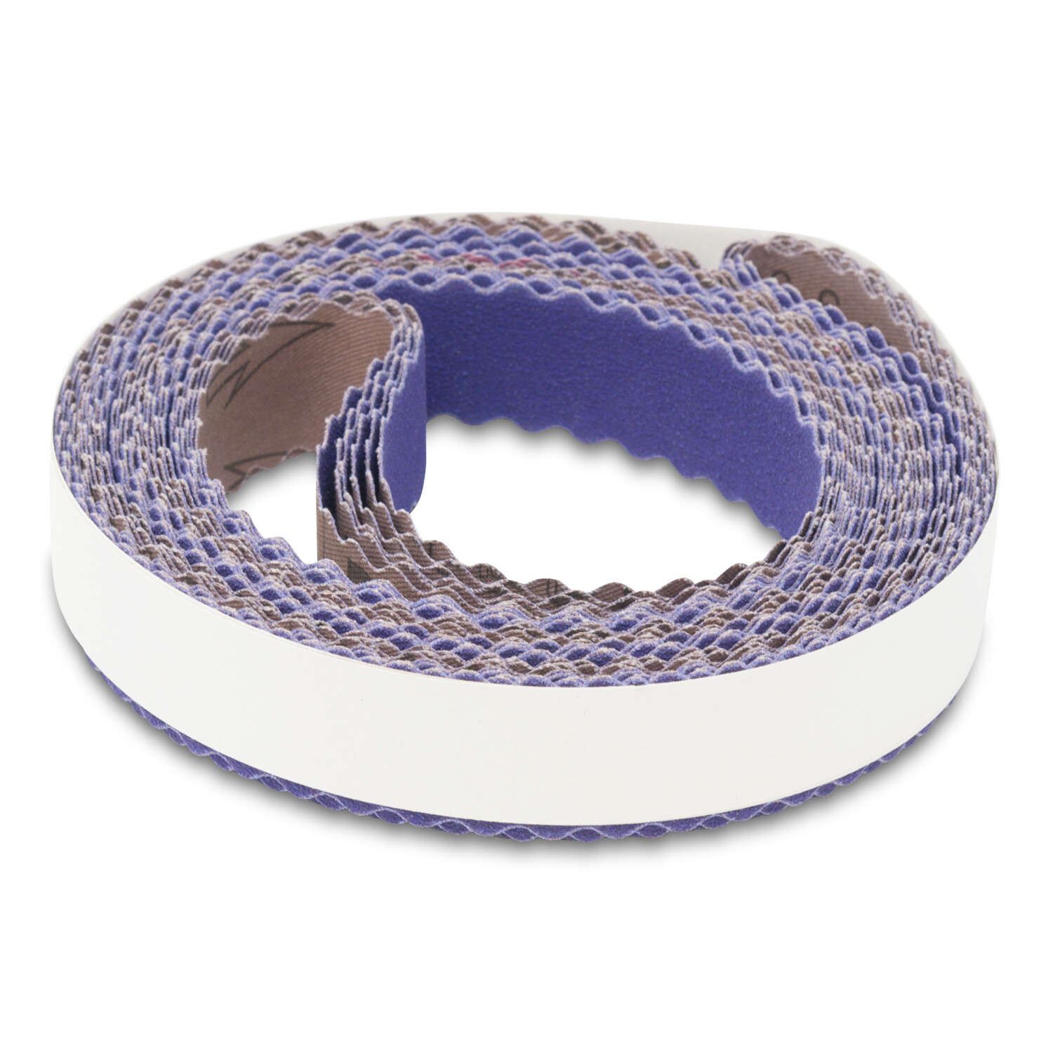 2 X 72 Inch 400 Grit Scalloped Aluminum Oxide Sanding Belts, 3 Pack