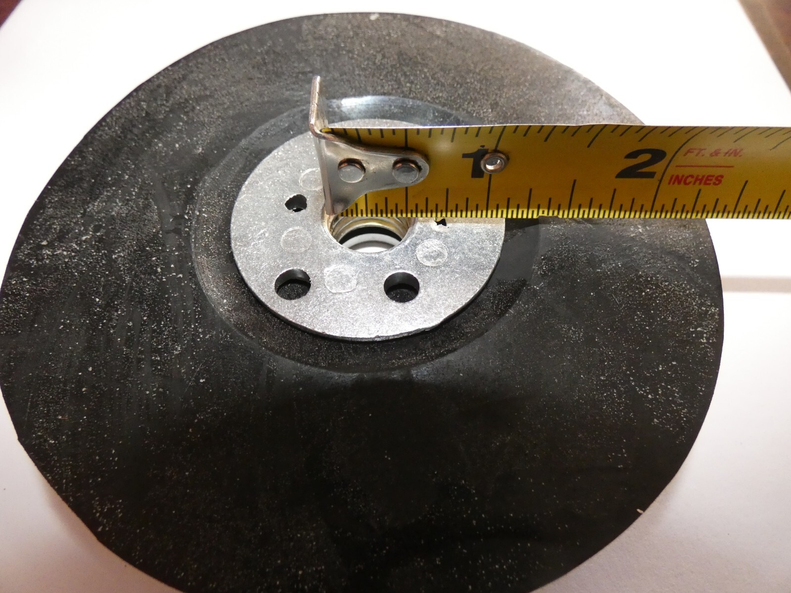 Eazypower 98012 4-1/2″ x 5/8″-11 Rubber Backing Pad for Resin Fiber Disc