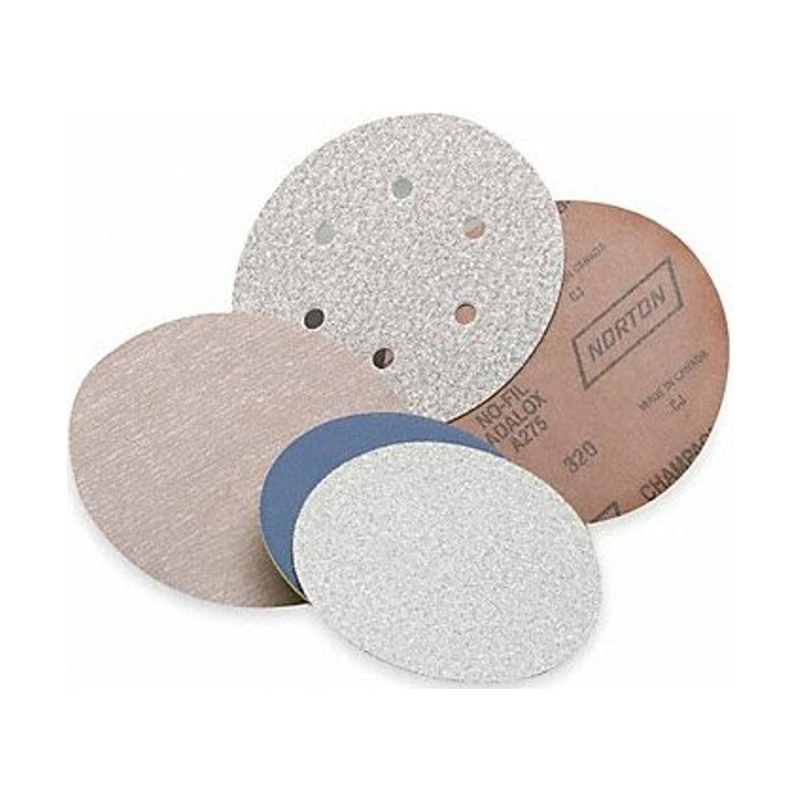 Norton 662611-55378 Abrasive Disc 5″ P320b Psa A975 100/roll (66261155378)