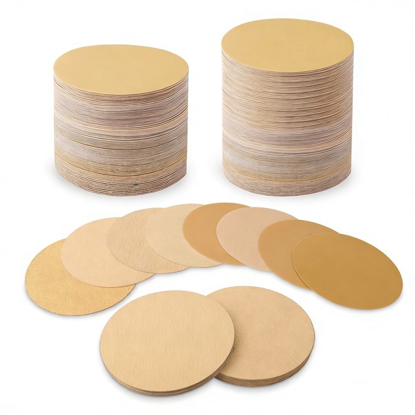 6″ Inch 80-220 Grit 100-PACK DA PSA Sanding Disc Sandpaper Orbital Sander Paper