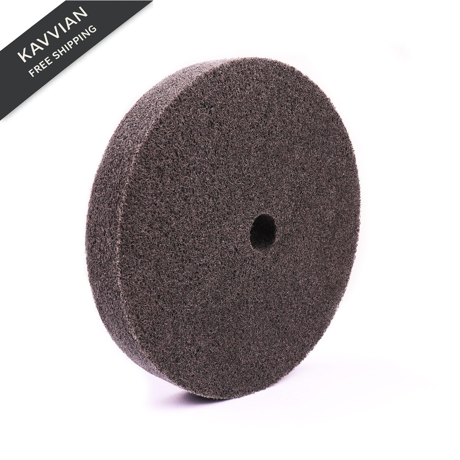 CBRIGHT 6 Inch Fiber Buffing Wheel,7P Hardness Polishing 6 inches