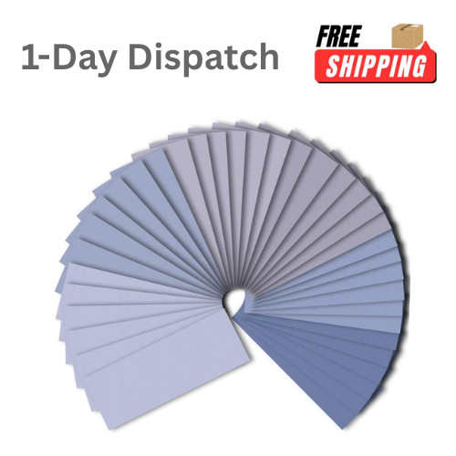 36 Pieces Sandpaper 1500-7000 High Grit Wet and Dry Assortment 9×3.6 Inches