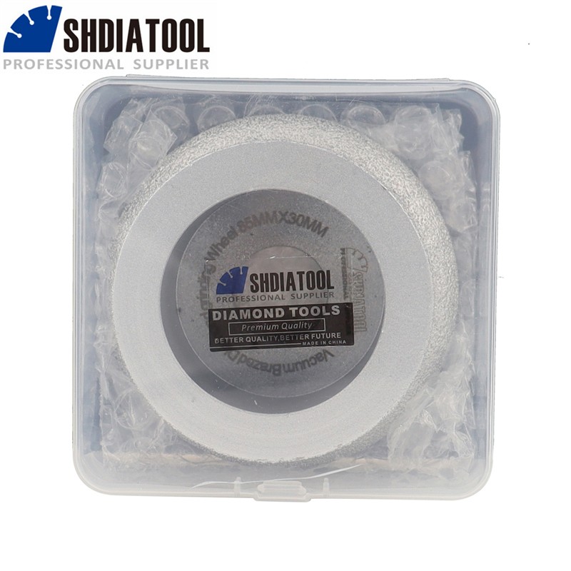 Diamond Vacuum Brazed Grinding Milling Chamfer Bits 3-3/8″ Granite Marble 85mm