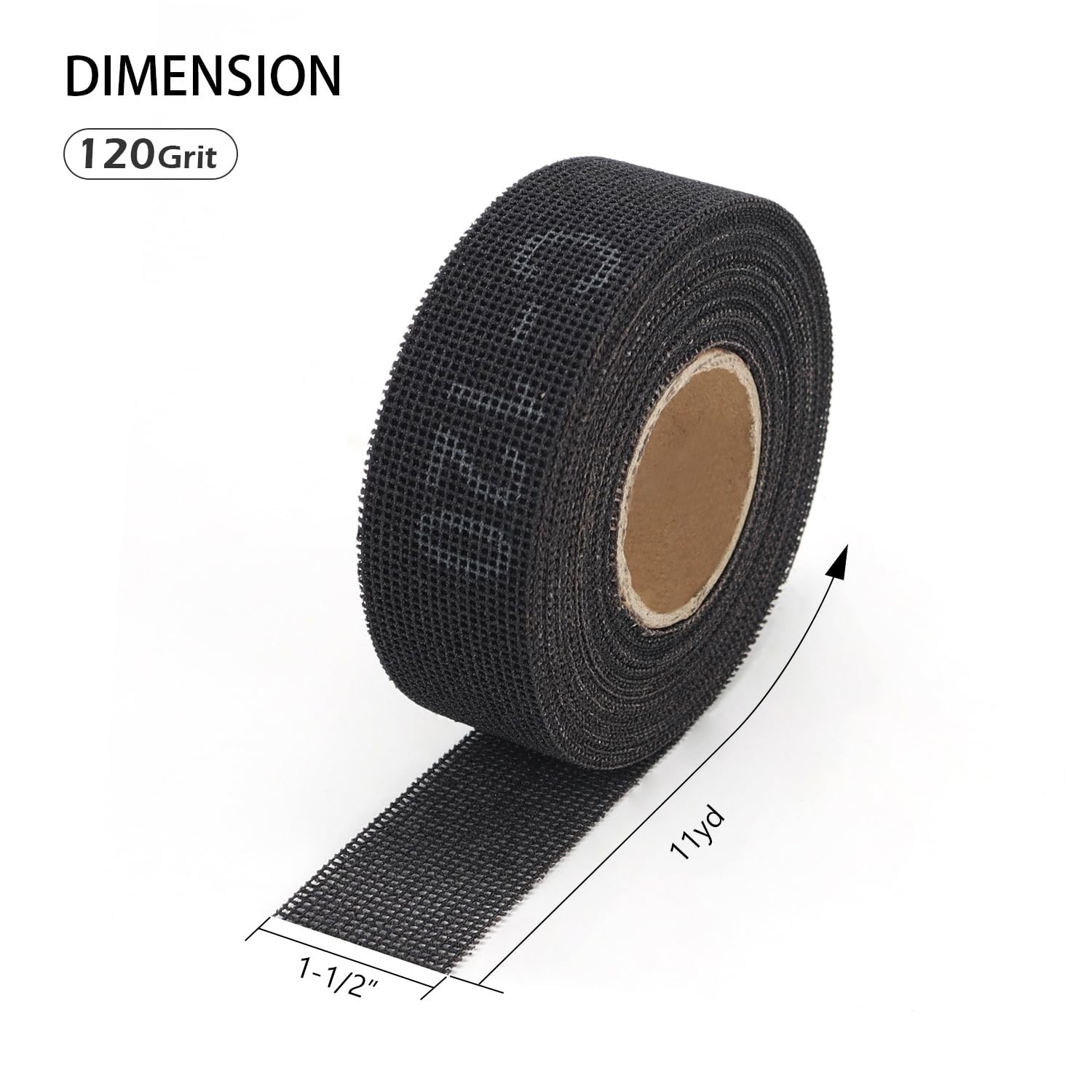 Flexible Sanding Rolls 1-1/2″ x 33 Ft – Ideal for Metal, Wood, and Paint Removal