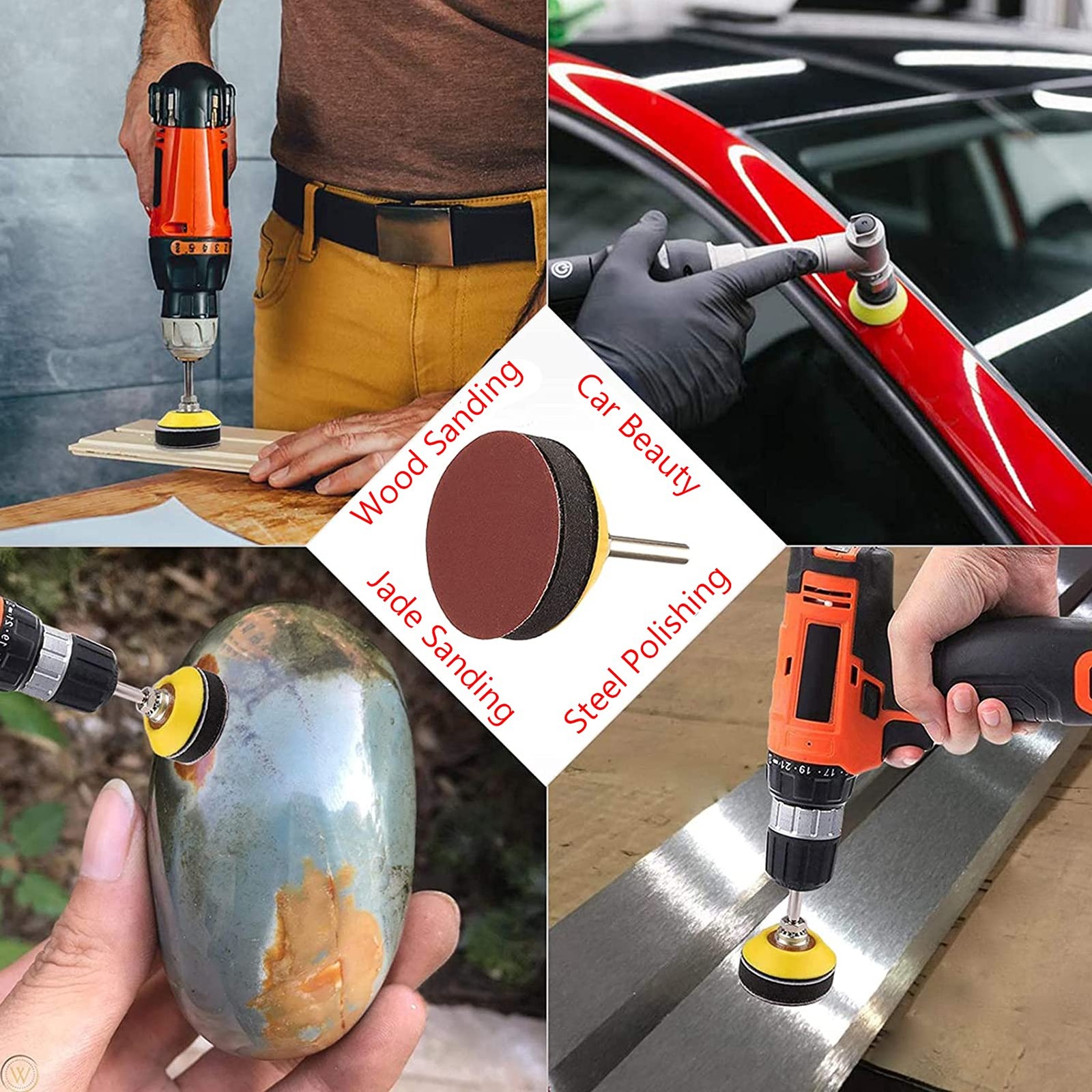 320PCS 3 Inch Sanding Discs, Headlight Restoration Kit 40-2000 Grit Assortmen…