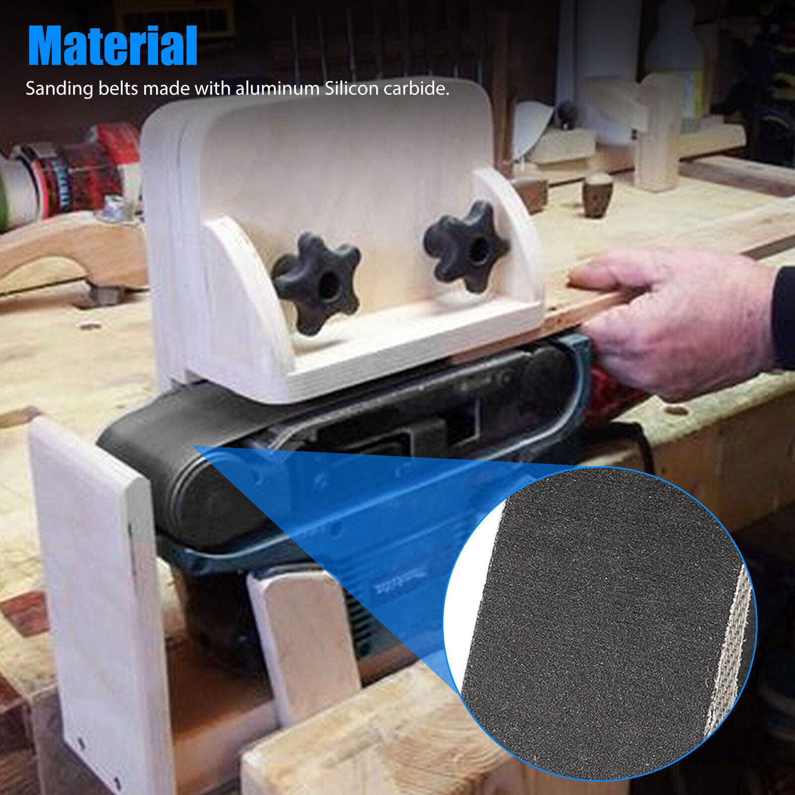 15Pcs 1″x30″ 600 800 1000 Grit Sanding Belts Sander Grinding Polishing Sandpaper