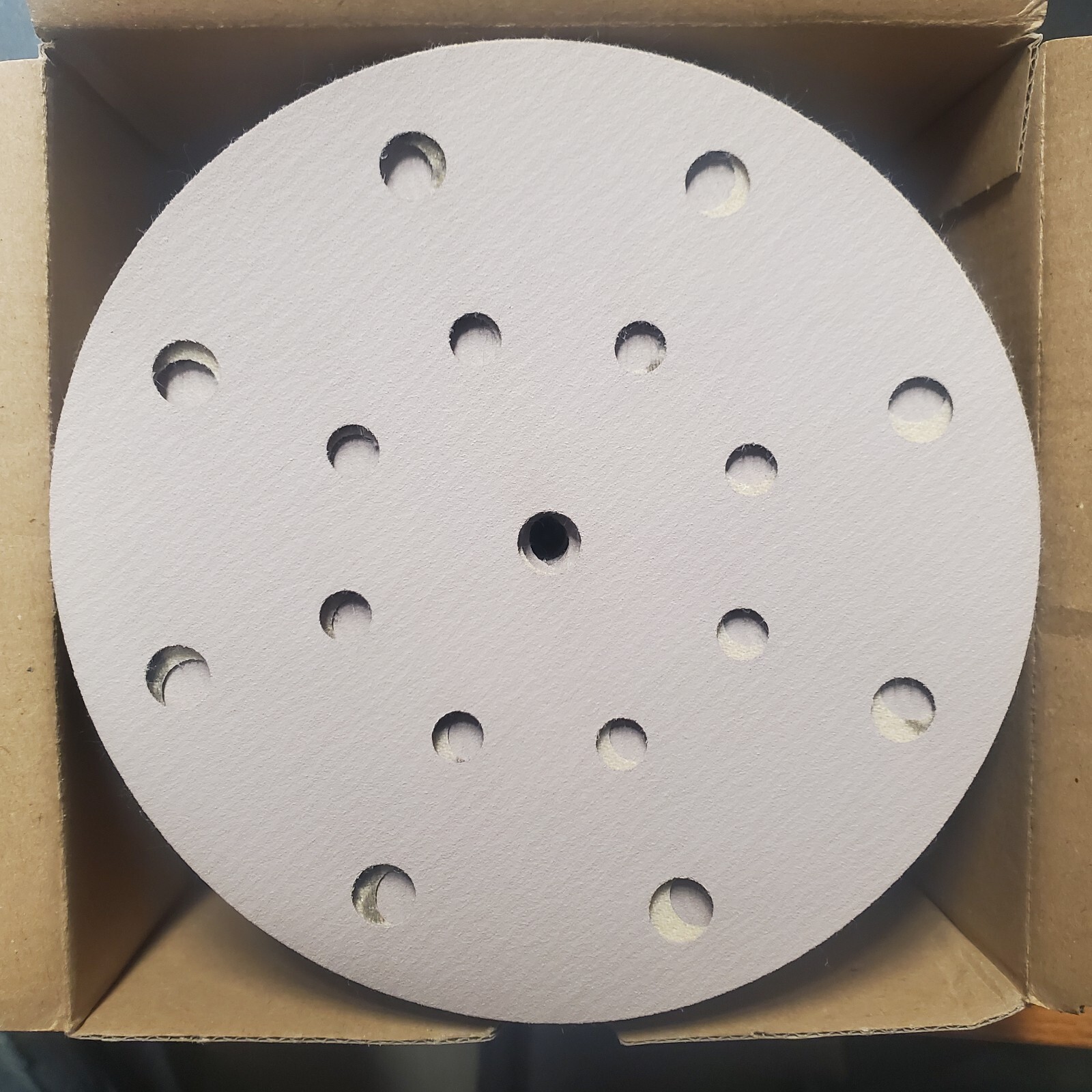 6″ Hermes Abrasives VC154 Long Life Velco Sanding Discs Festool Pattern 17 Holes