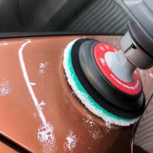 Microfiber Heavy Cutting & Polishing Pad – Car Polishing 5.5 inch (Pack of 1)