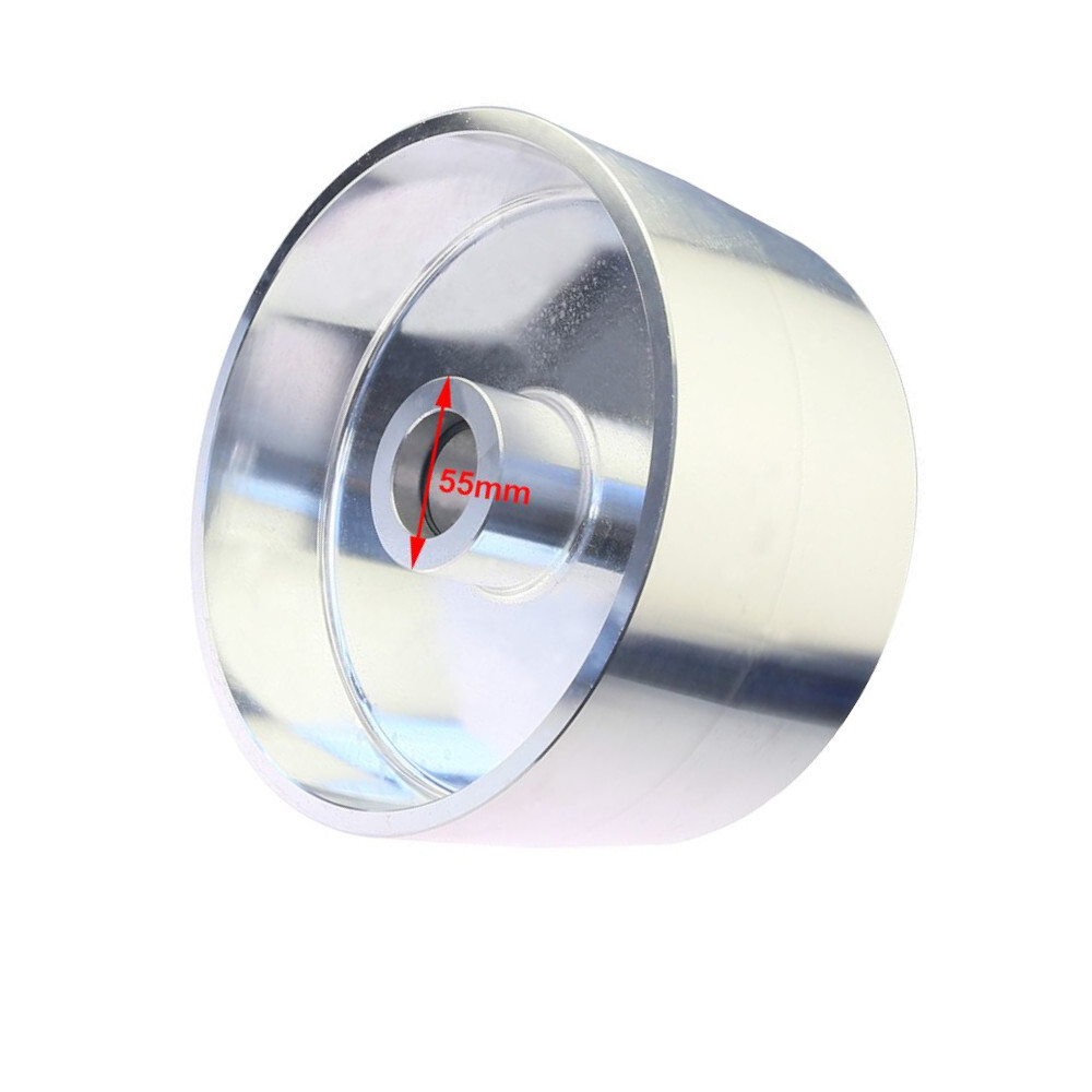 200x100mm Fully Aluminum Contact Wheel Idle Drive Wheel Belt Grinder Parts