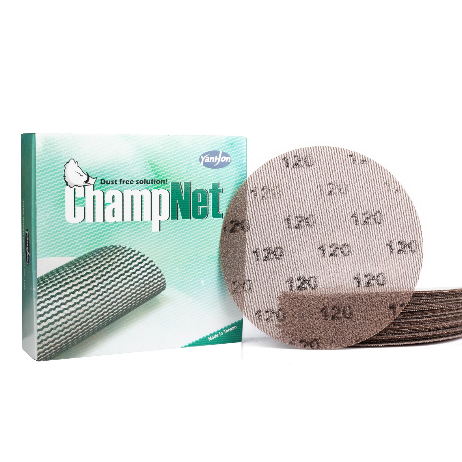 Champnet Mesh Sanding Disc 9 Inch 120 Grit 25Pcs Sand Screen 9In Sandpaper Net