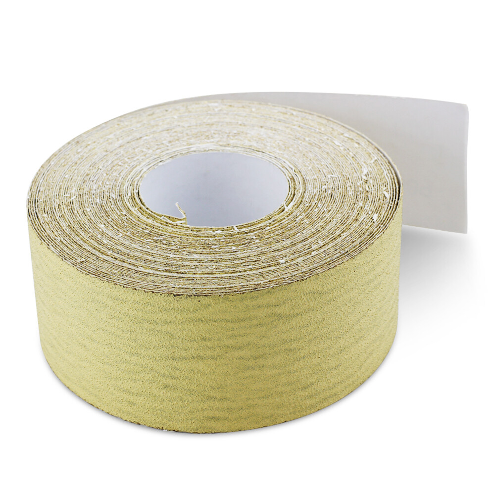 BHA 2-3/4″ Inch x 20 Yard Gold PSA Adhesive Longboard Sandpaper Continuous Roll