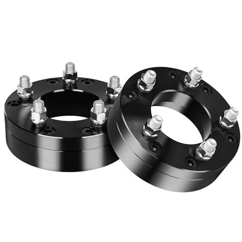 2PCS Wheel Adapters for Grand Cherokee Wheels on Silverado 1500 6×5.5 to 5×5.