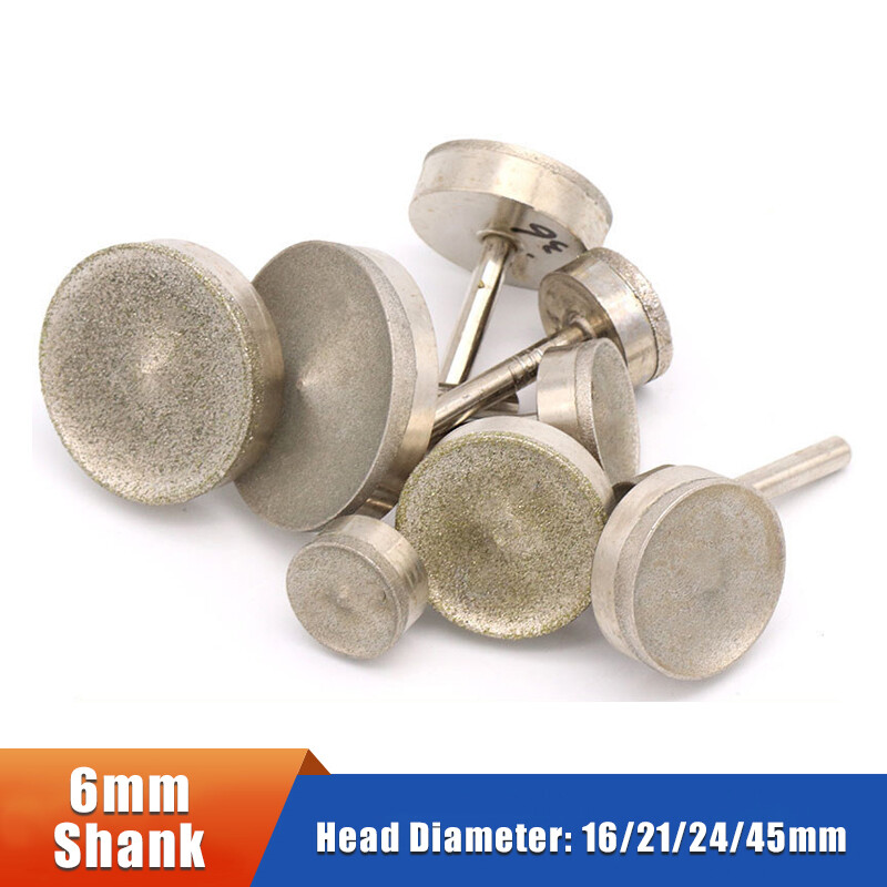 16-45mm Diamond Grinding Head Grinding Bits Without Hole For Carving Jade Buckle
