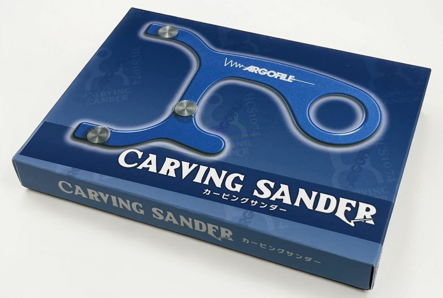 Argofile Hand Tool for Sandpaper and Cloth Sandpaper, Carving Sander HCS1074