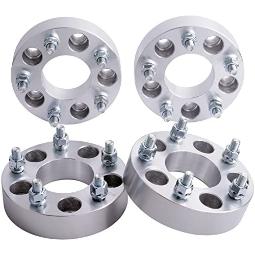 4PC 5×4.5 to 5×5.5 Wheel Adapters 1.5 Inch with 1/2″ Studs 1.5 Inch-4 PCS