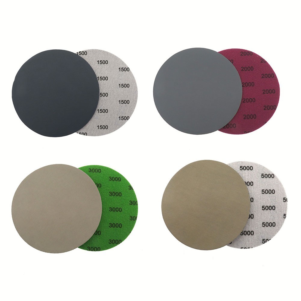 Rough and Fine 6 inch Sanding Discs 1500 2000 3000 5000 Grit Wet Dry Sandpaper