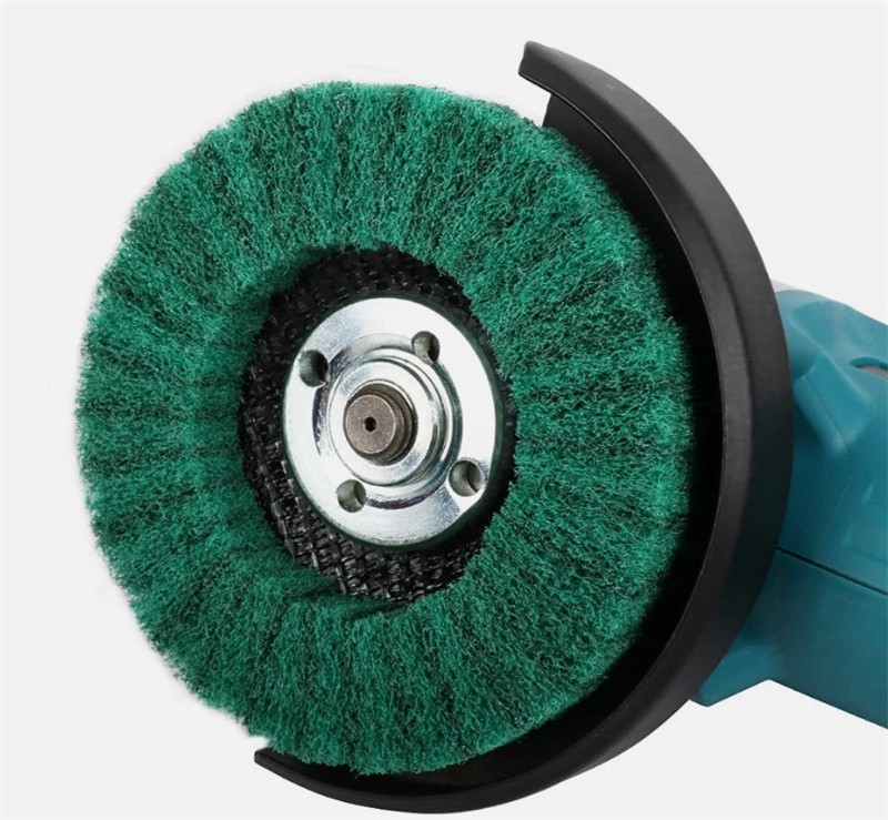 5PCS Metal Cleaning Polishing Wheel Pads 4-1/2 x7/8″ Flap Disc for Angle Grinder