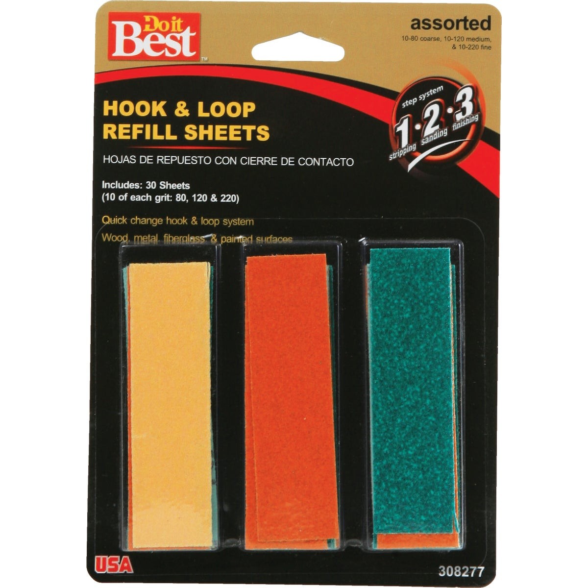 Do it Best Micro ZipSander Refill Sheets (30 Count) 7801004 SIM Supply, Inc.