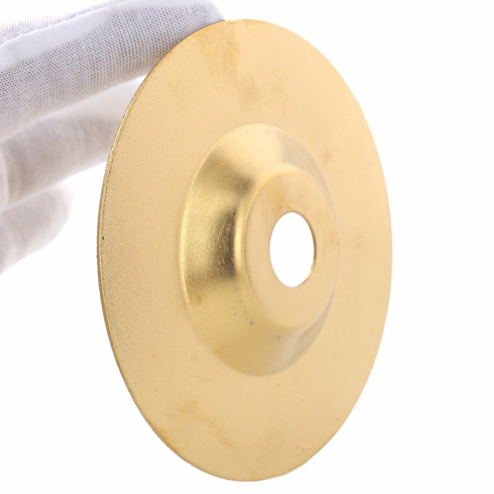 100 mm 4″ inch Diamond Coated TITANIUM Grinding Disc Arbor Hole 16 mm 5/8″