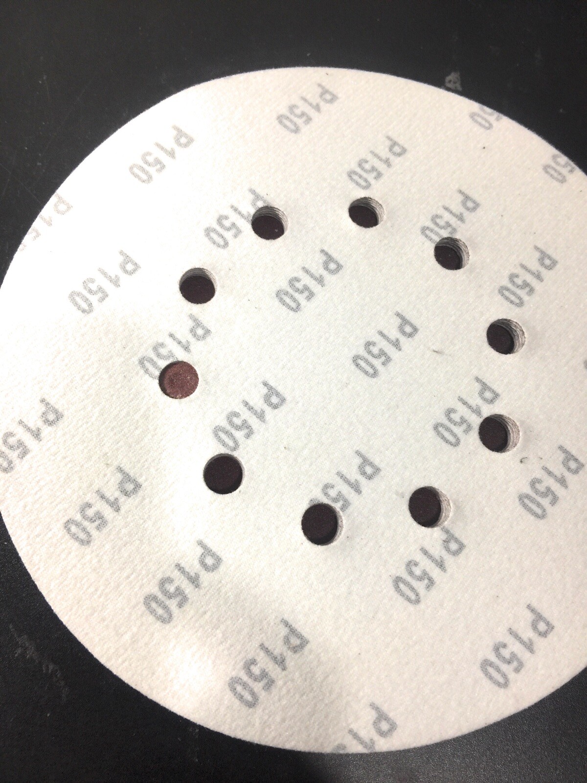 9-inch 50 Pieces 10 Holes 150 Grit Sanding Discs Sander Paper for Drywall Sander