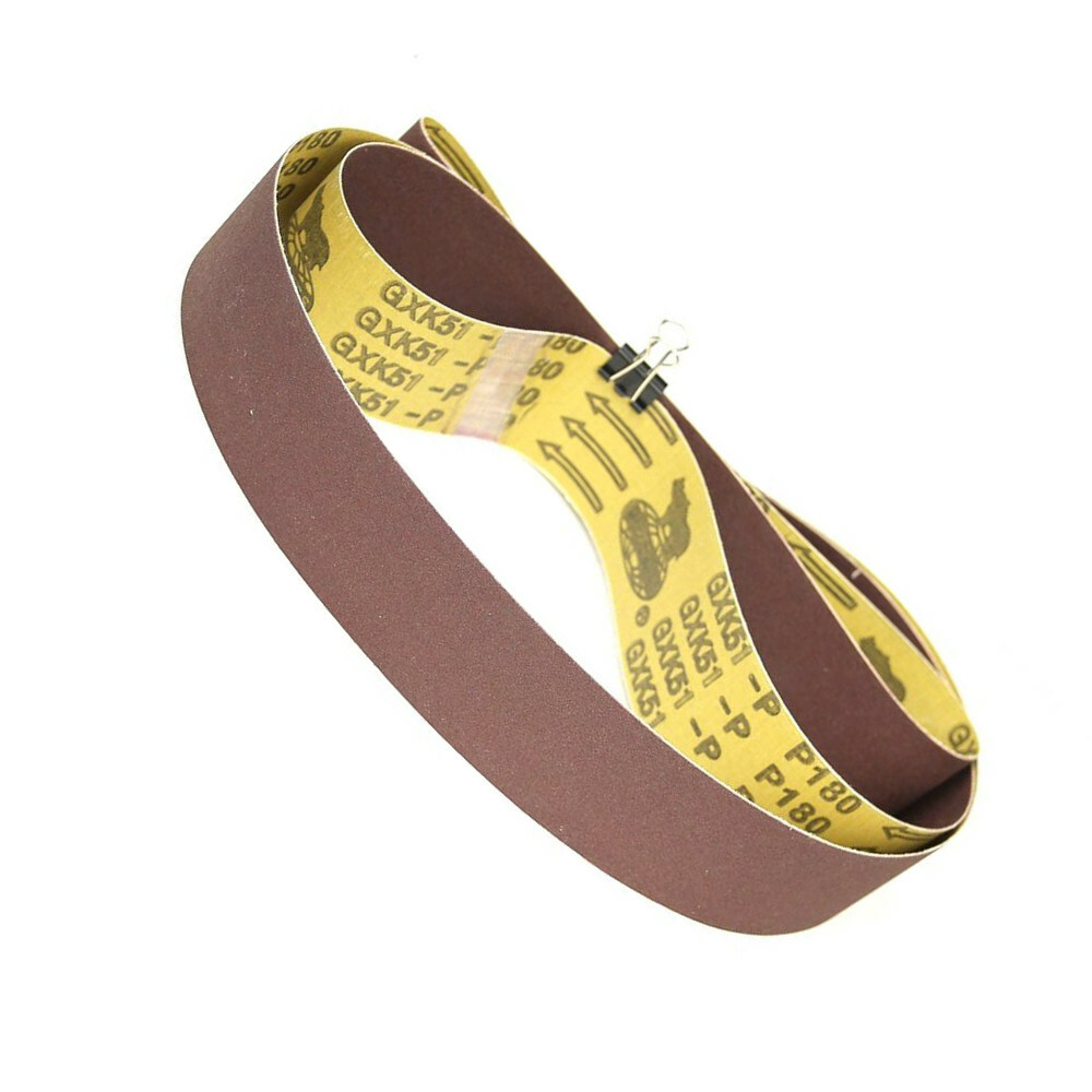 20Pcs 2000x50mm P40-800 Abrasive Sanding Belts Coarse Grinding to Fine Polishing