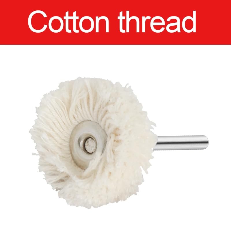 30pcs Cotton Polishing Buffing Wheel for Rotary Tool Polising Kit Polishing …