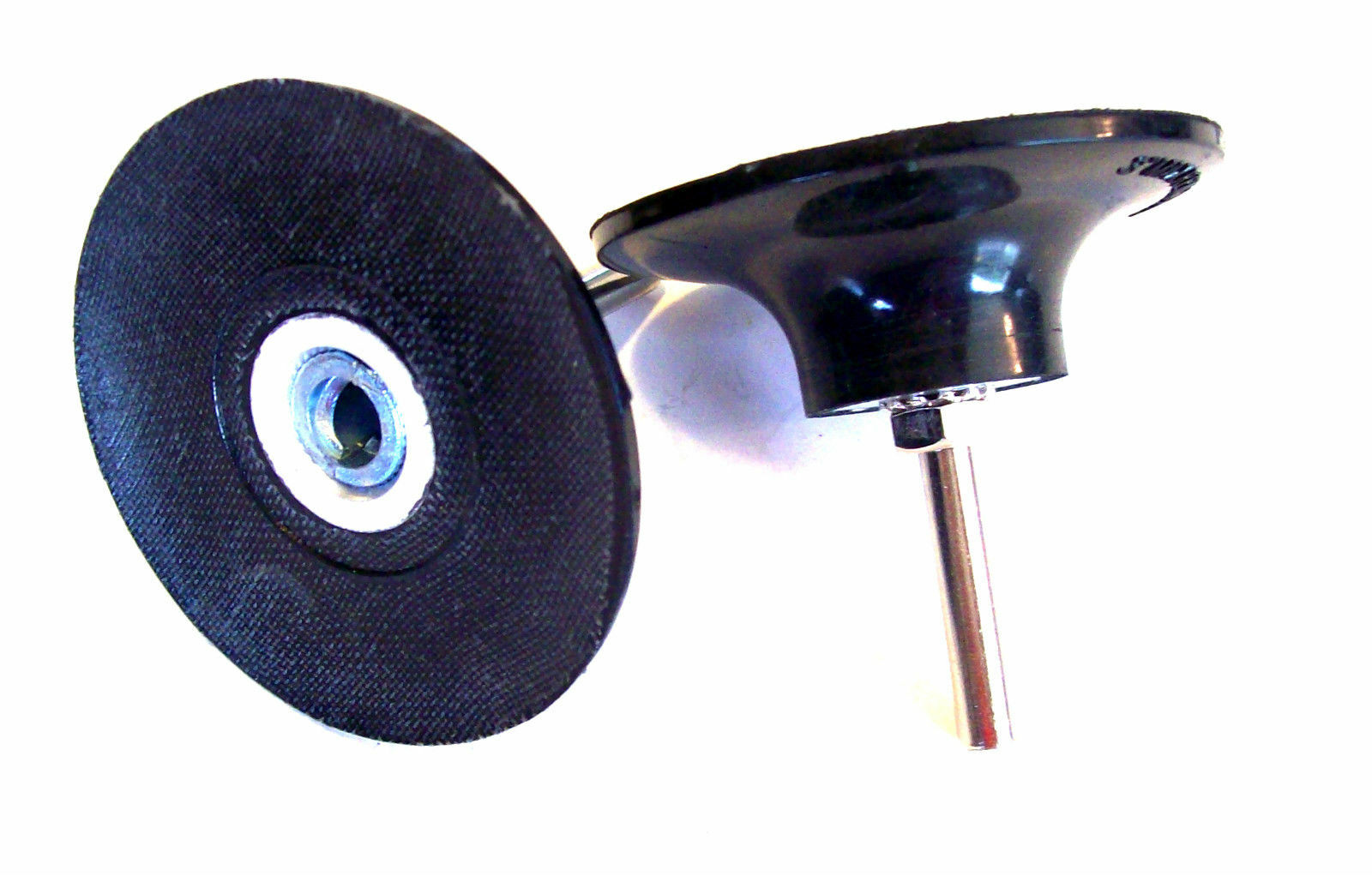 QTY2 3″ ROLOC TYPE R MANDRELS FOR 3M DISCS
