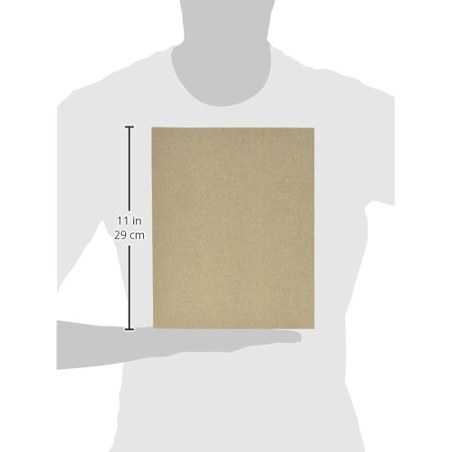 ALI INDUSTRIES 4206 9″ x 11″ Multi-Surface Sanding Sheets, Brown