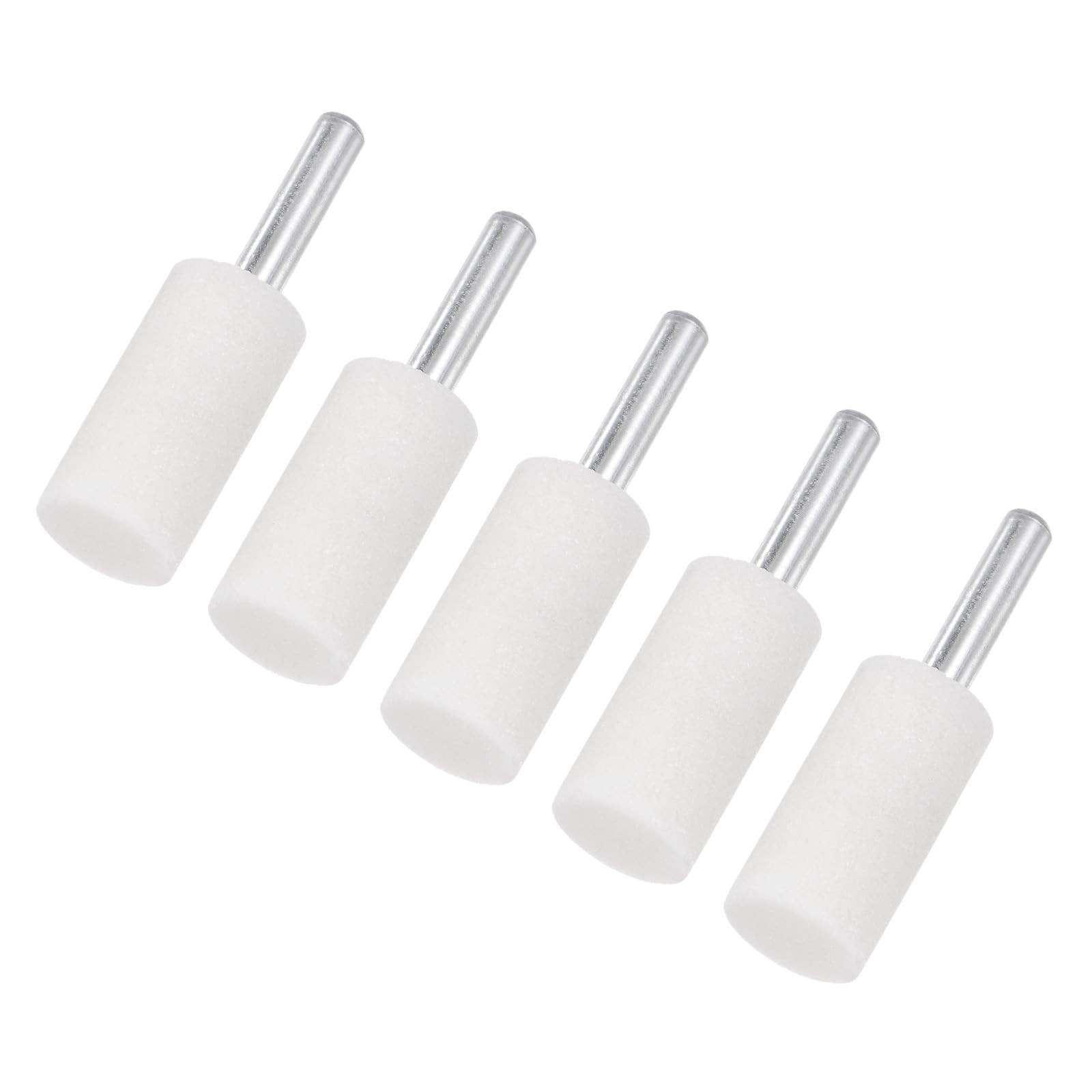 M METERXITY 5Pack Abrasive Mounted Stone Grinding Bits, 1/4 in6mm Shank Alumi…